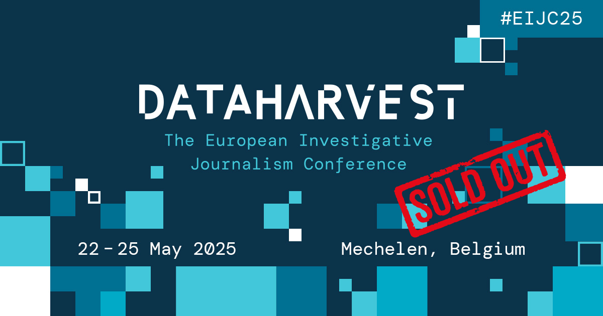 Dataharvest 2025 tickets are sold out!